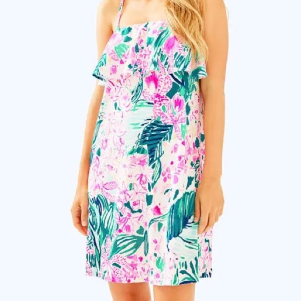Lily Pulitzer Anastasha Dress in Multi Via Flora style